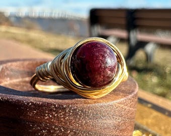 Garnet Ring