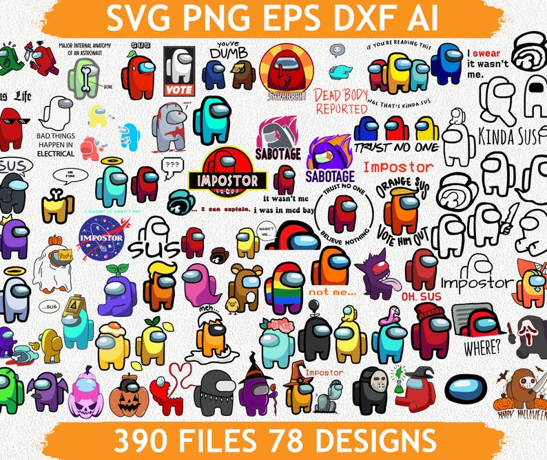 Download MEGA pack 390 FILES 78 Design Astronaut svg Cricut eps | Etsy