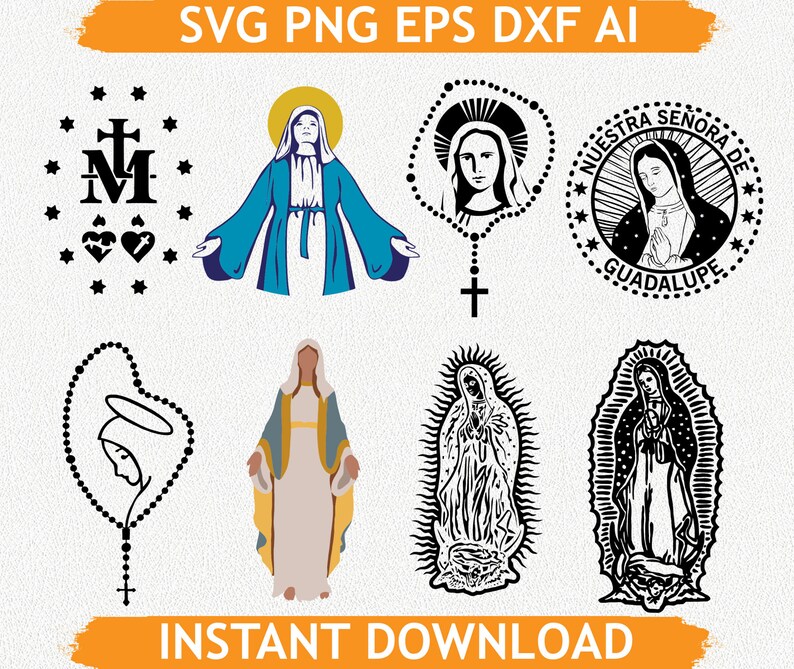 Free Free 188 Mother Mary Svg SVG PNG EPS DXF File