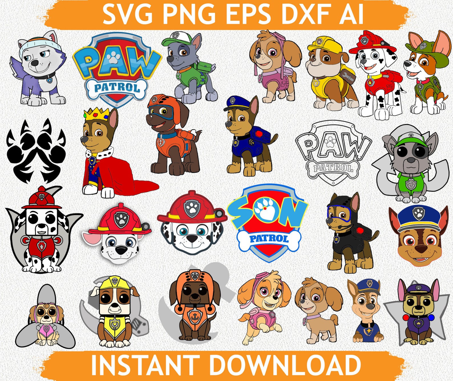 paw patrol silhouette svg paw patrol silhouette svg