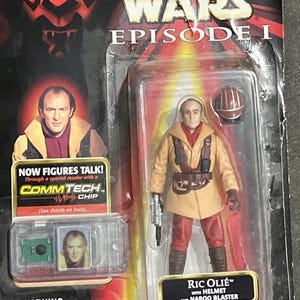 Star Wars Episode 1 Ric Olie Phantom Menace  Action Figure  1998 New