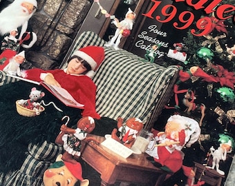 1999 Four Seasons Catalog Annalee Doll CHRISTMAS WISH BOOK Guide & Prices