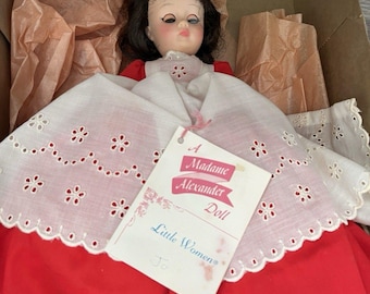 Madame Alexander Doll  Little Women JO  #1322 Original Box 12  Vintage