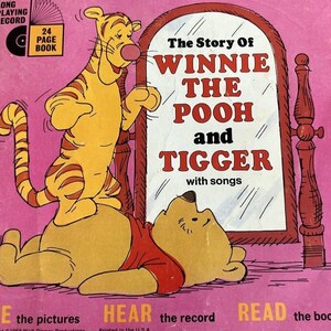 The Story Of Winnie The Pooh And Tigger, Disneyland Record And Book
