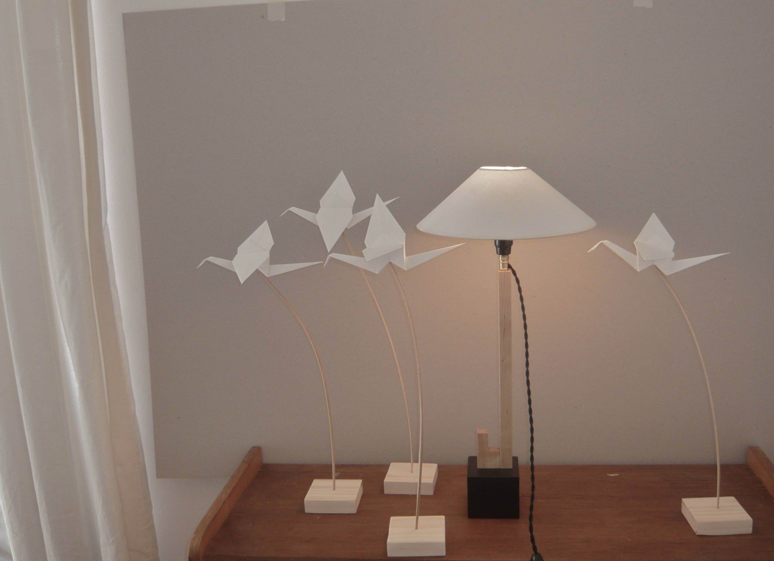 Création. La Grue Du Bonheur, Origami