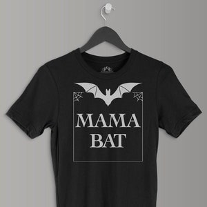 Mama Bat Shirt | Goth Mom Shirt | Gothic Mom | Goth Clothing | Punk Mom Shirt | Metal Mom Shirt | Bat Mom | Spooky Mom Shirt | Gift for Mom