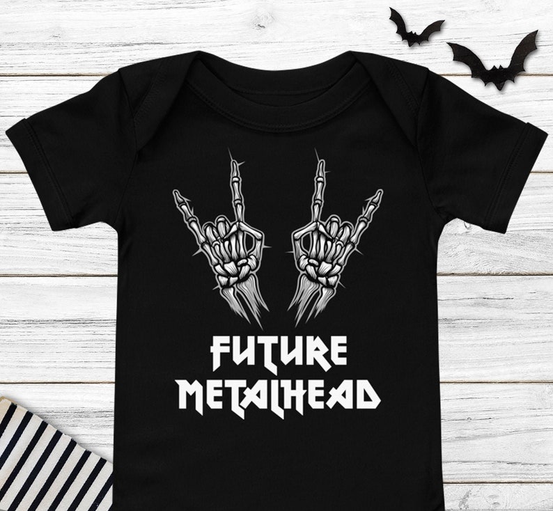 heavy metal baby clothes