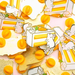 Carrot Delight, Hard Enamel Pin