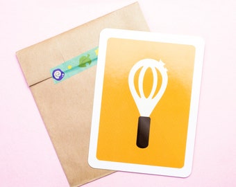 Recipe Card, ACNH Postcard