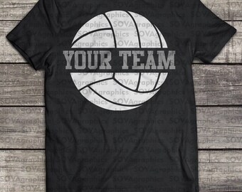Volleyball shirt | Etsy