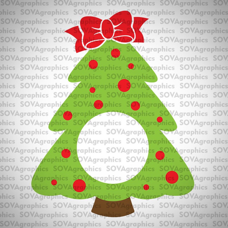 Download Silhouette Shirt Christmas Tree Svg Cut File Monogram Svg Dxf Winter Svg Bow Svg Christmas Tree Monogram Svg Christmas Svg Cricut Visual Arts Craft Supplies Tools
