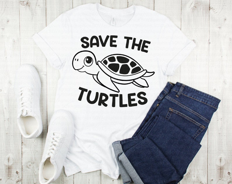 Save the Turtles Svg Turtle Svg Turtles Svg Vsco Svg Cute - Etsy