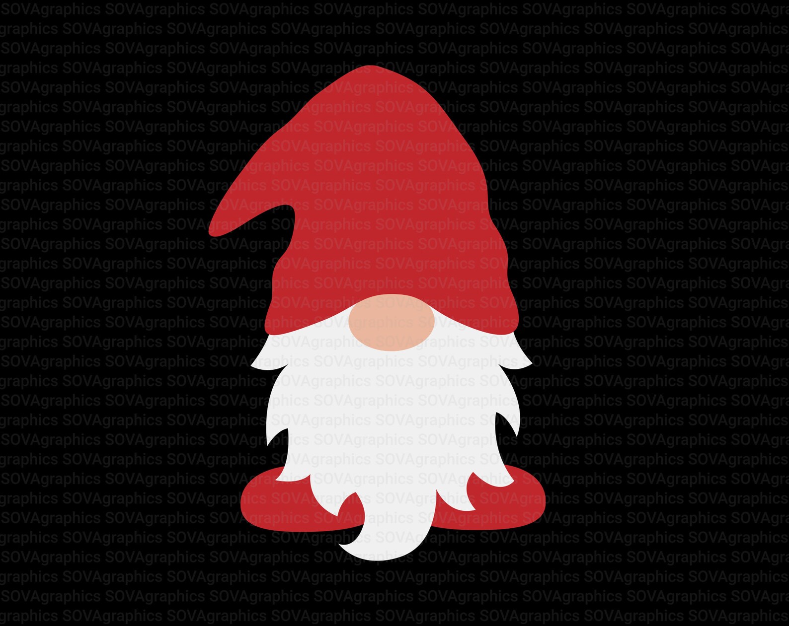 Gnome Svg Christmas Gnome Svg Garden Gnome Svg Merry - Etsy