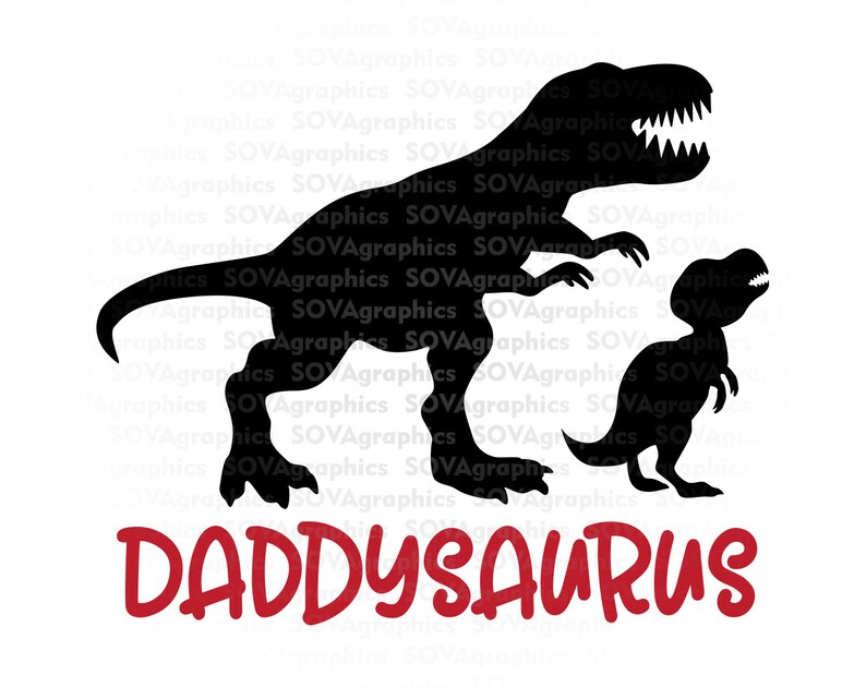 200 Daddy And Baby Dinosaur Svg SVG PNG EPS DXF File - Free SVG Cut