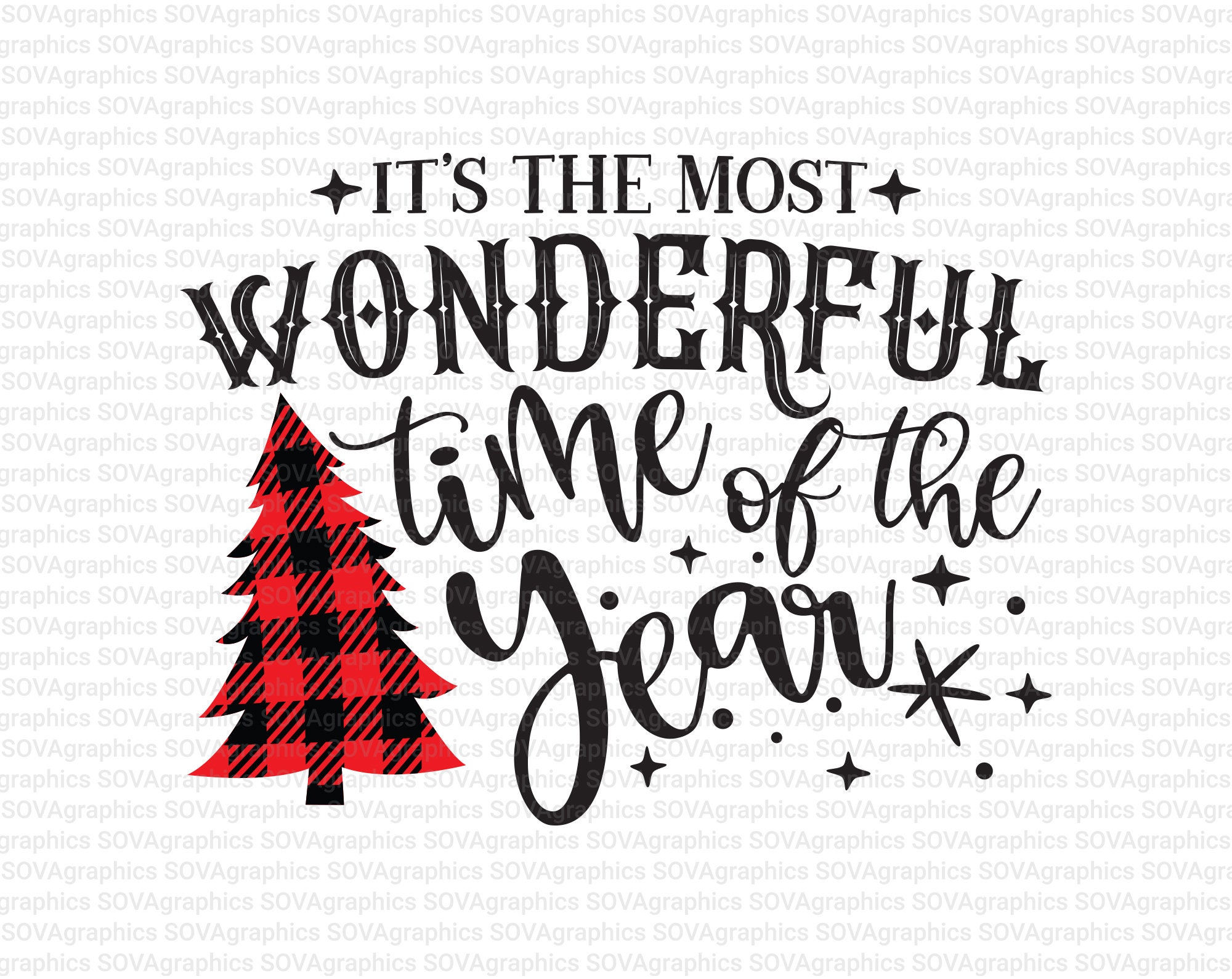 Its the Most Wonderful Time of the Year Svg Christmas Svg | Etsy