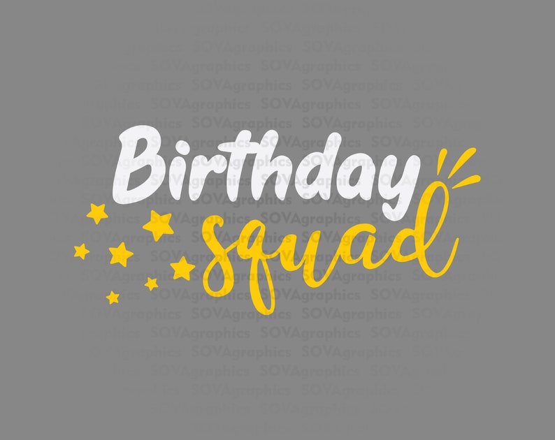 Download Collage Visual Arts Birthday Party Svg Squad Svg Png Birthday Squad Svg Eps Dxf Birthday Crew Svg Birthday Shirt Design Birthday Svg Download Cut File