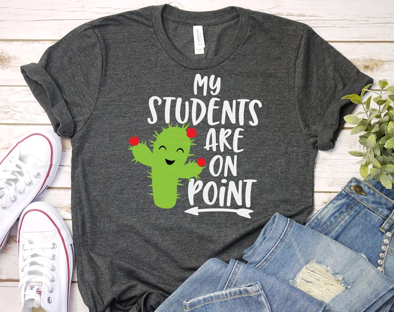 Download My Students are on Point svg Teacher svg Cactus svg dxf | Etsy