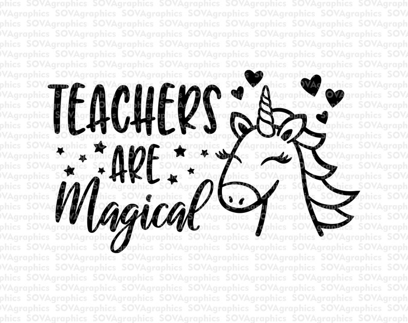 Download Silhouette Teacher Svg Dxf Teachers Are Magical Svg Cut File Unicorn Quote Svg Back To School Svg Print Teacher Saying Svg Cricut Visual Arts Collage Delage Com Br