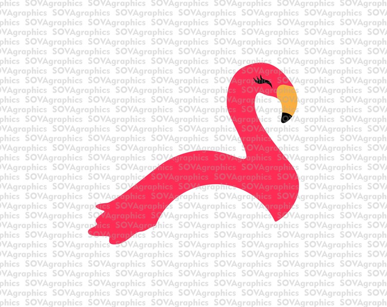 monogram flamingo clipart monogram flamingo clipart