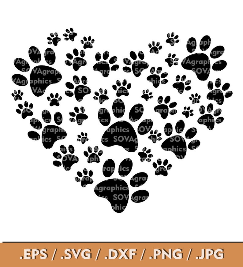 Free Free Love Paw Svg 269 SVG PNG EPS DXF File