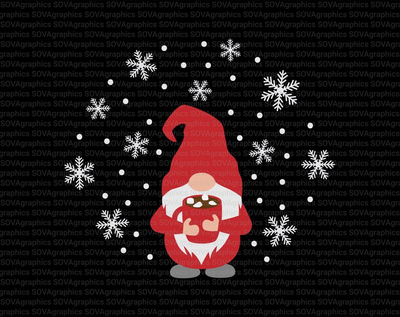 Download Gnome svg Winter Gnome svg Christmas Gnome svg Winter svg ...