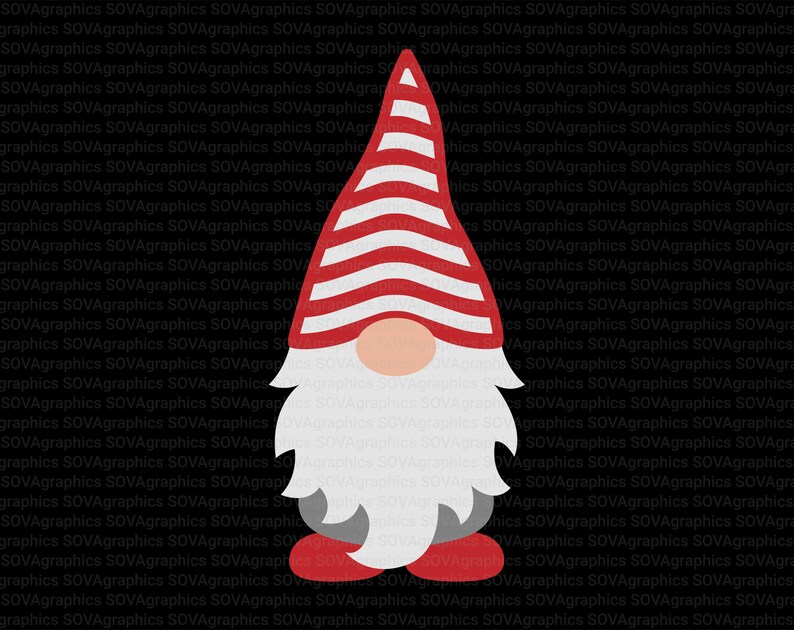 Download Gnome svg Gnome with Striped Hat svg Christmas svg Gnome ...