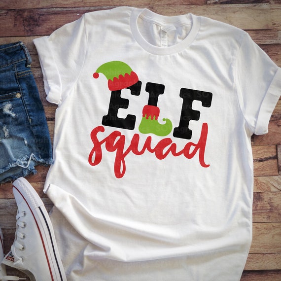 Elf squad svg Elf svg Christmas svg dxf eps Squad svg | Etsy