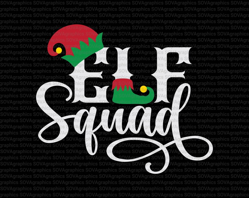 Download Elf Squad svg Elf svg Christmas svg Christmas Shirt svg | Etsy