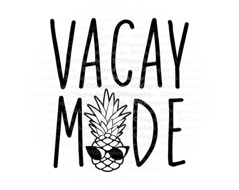 Download Vacay Mode svg Summer Break svg Teacher Vacation svg svg | Etsy