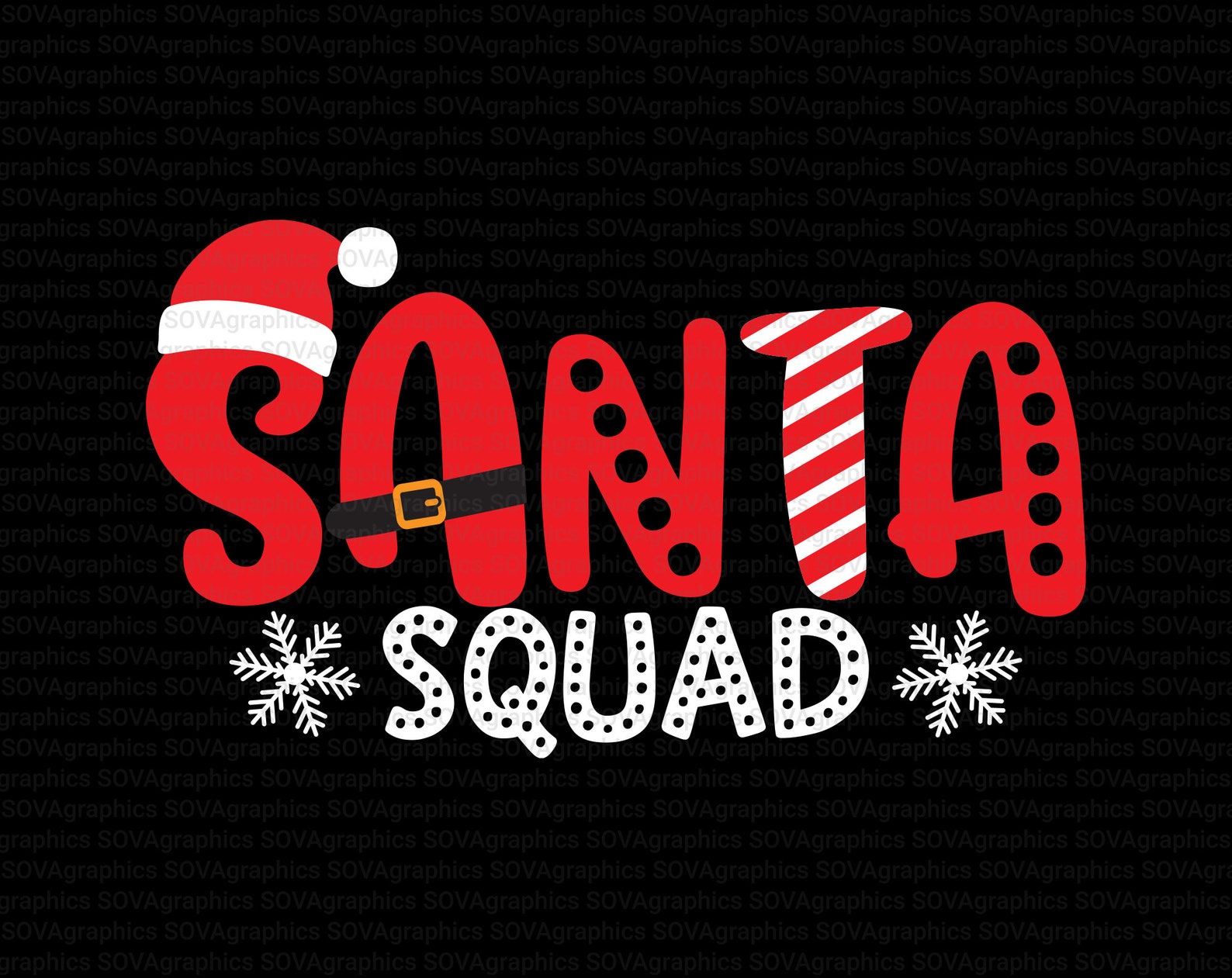Santa Squad Svg Christmas Svg Santa Hat Svg Christmas Squad - Etsy Norway