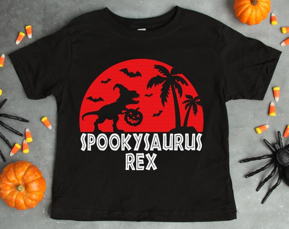 Download Spooky Saurus Rex Svg Halloween Dinosaur Svg Dinosaur With Etsy