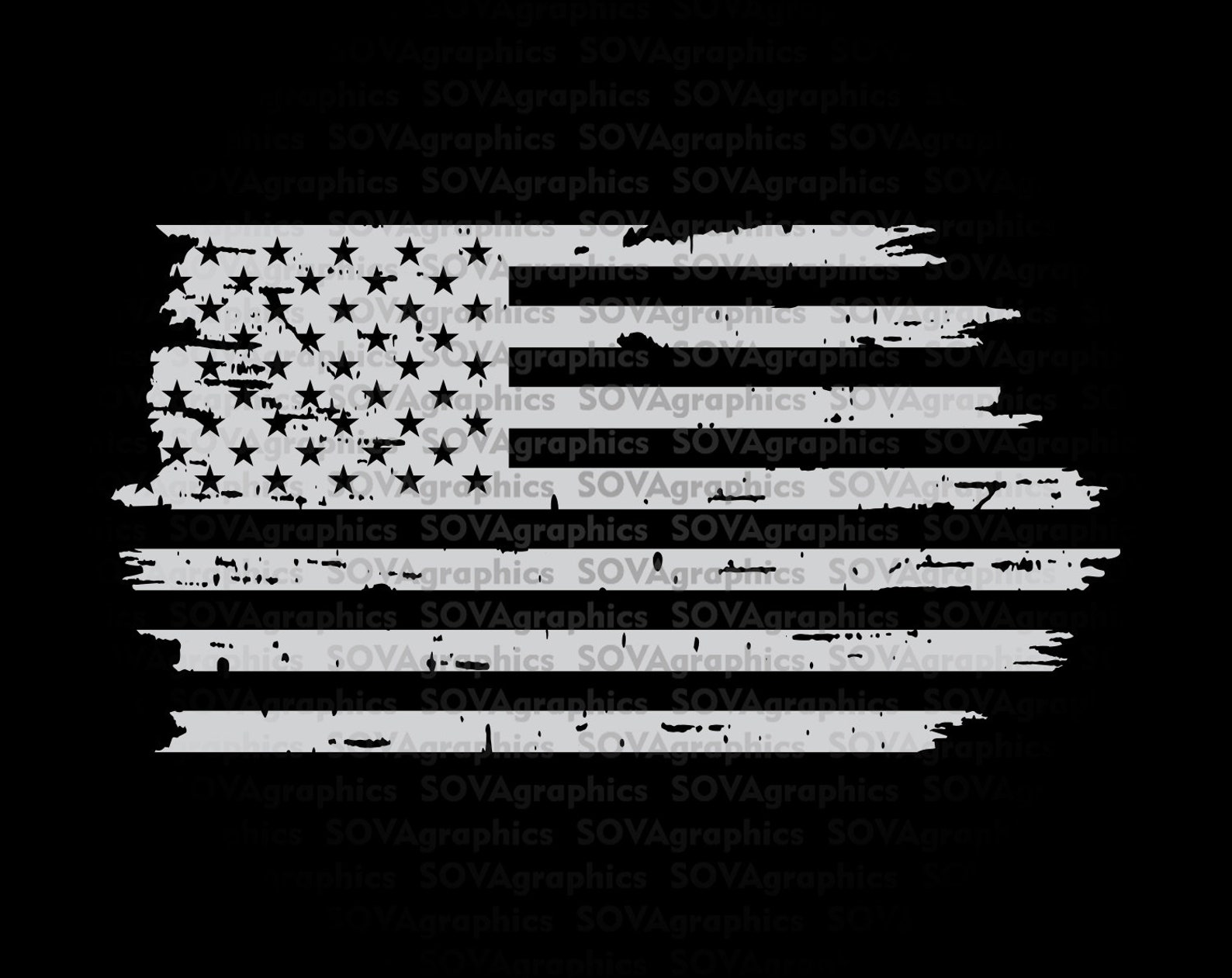 USA Flag Svg Distressed Flag Svg US Flag Svg Grunge US Flag - Etsy