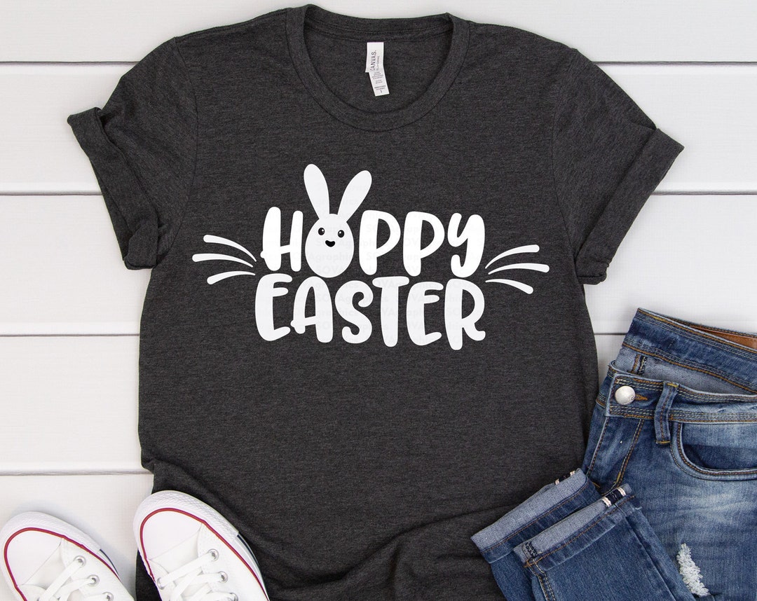 Hoppy Easter Svg Easter Bunny Svg Easter Svg Mom Easter - Etsy