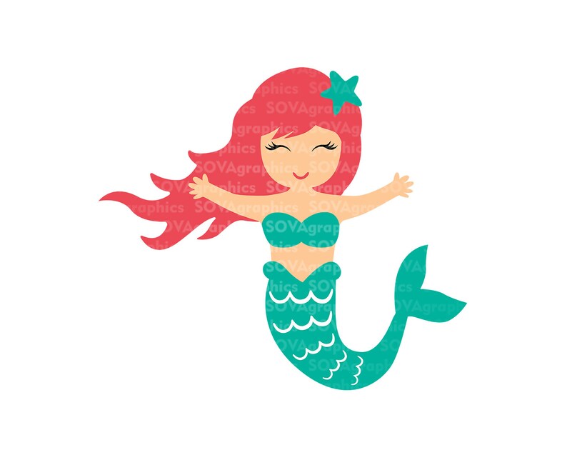 Free Free 167 Mermaid Birthday Card Svg SVG PNG EPS DXF File