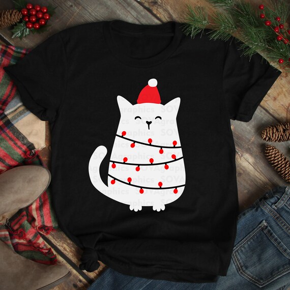 Download Christmas Cat Svg Christmas Svg Christmas Tree Svg Light Etsy Yellowimages Mockups