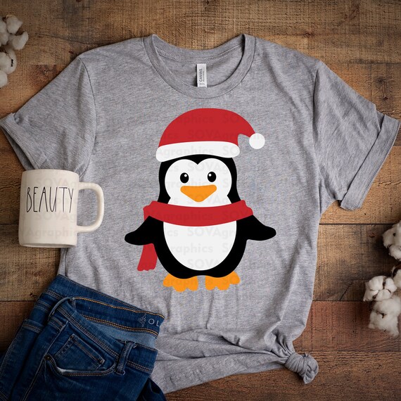Download Free Christmas Penguin Svg Penguin Svg Christmas Svg Winter Svg Etsy SVG DXF Cut File