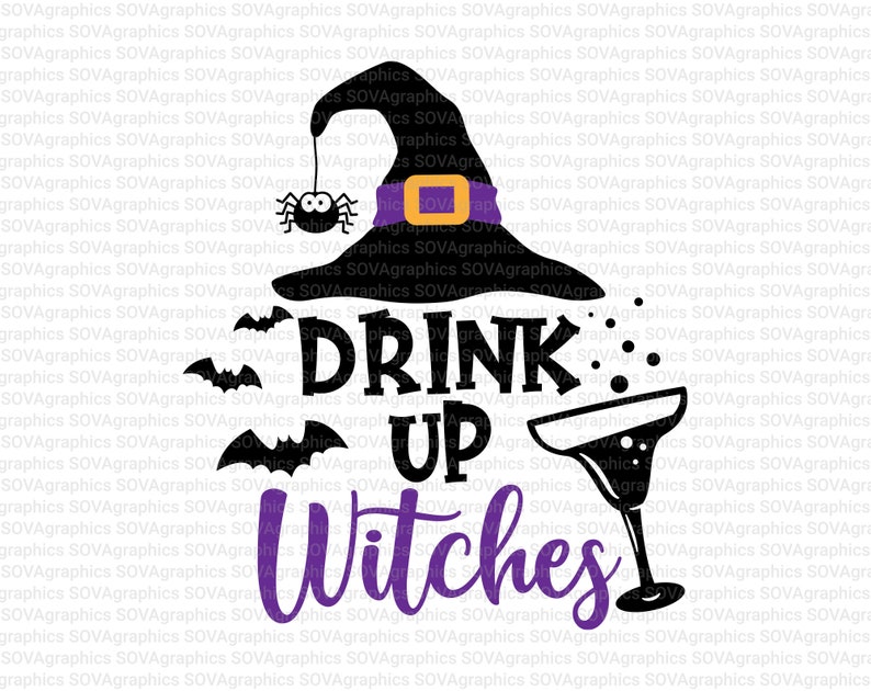 Download Drink Up Witches svg Witch svg Halloween Party svg | Etsy