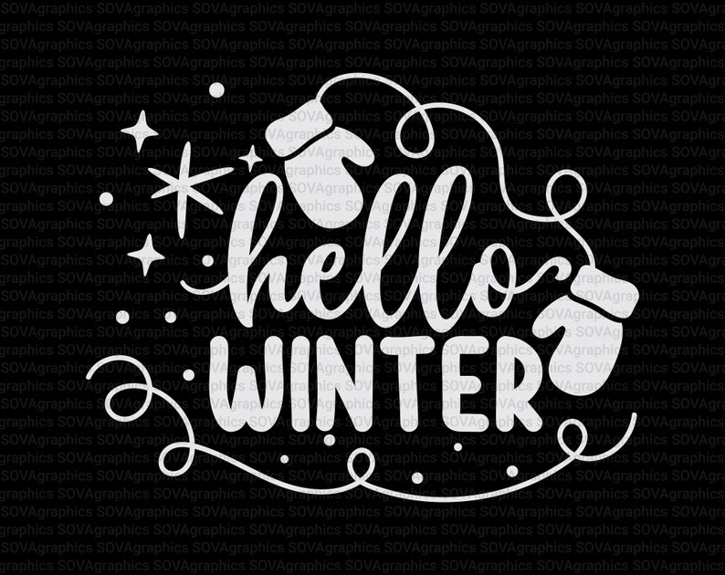 Download Hello Winter svg Winter svg Christmas svg Winter Quote svg ...