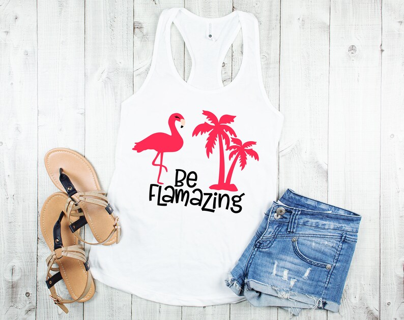 Download Be Flamazing svg Summer svg Flamingo svg Beach svg dxf | Etsy