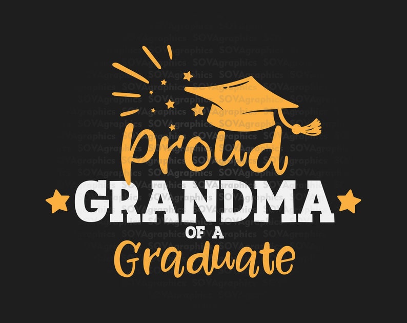 Download Proud Grandma of a Graduate svg Grandma of Graduate svg | Etsy