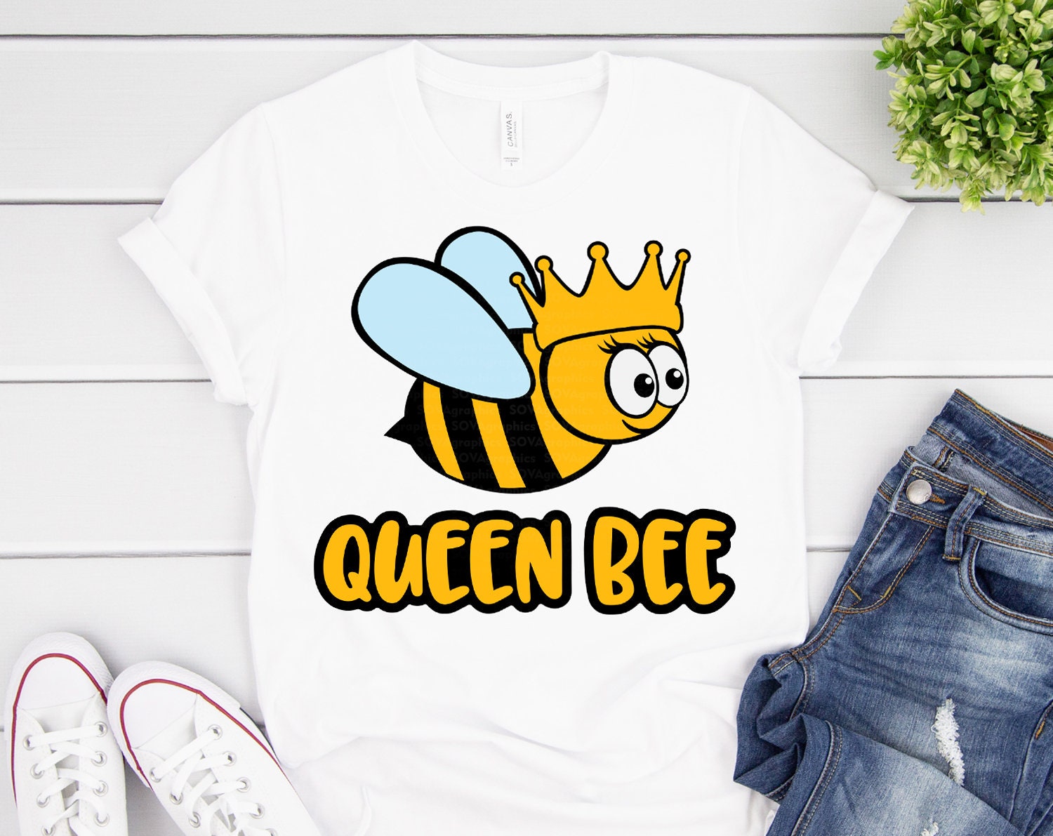 Queen Bee Svg Teacher Svg Bumble Bee Svg Birthday Girl Svg | Etsy