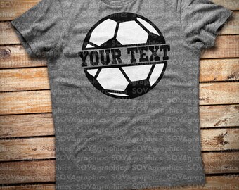 Soccer SVG, Soccer monogram svg, dxf, png, eps, Soccer Ball svg, Ball svg, Your team, Soccer logo svg, Cut files, Cricut, Silhouette, Decal