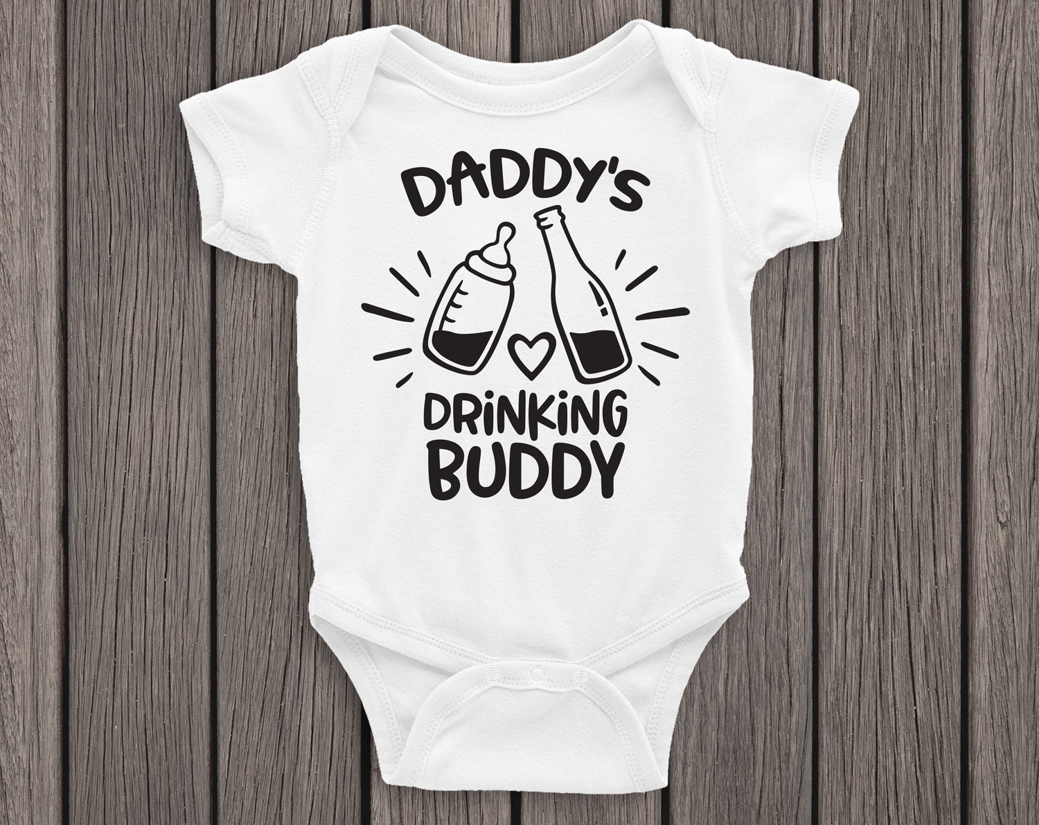 Daddy S Drinking Buddy Svg Dxf Eps Png Baby Svg Etsy