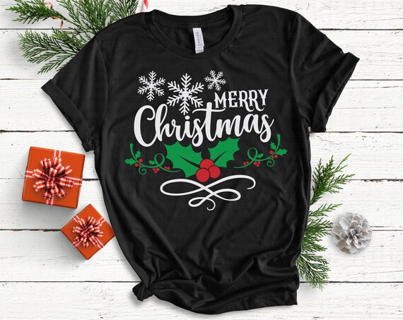 Download Merry Christmas Svg Christmas Svg Winter Svg Holly Svg Etsy
