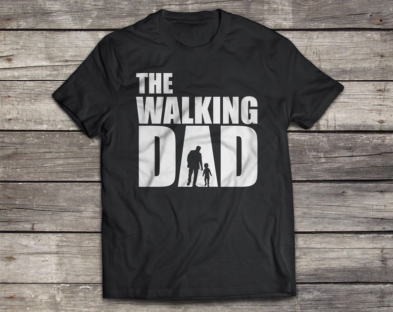 Download The Walking Dad svg Fathers Day svg Dad svg Dad and Child | Etsy