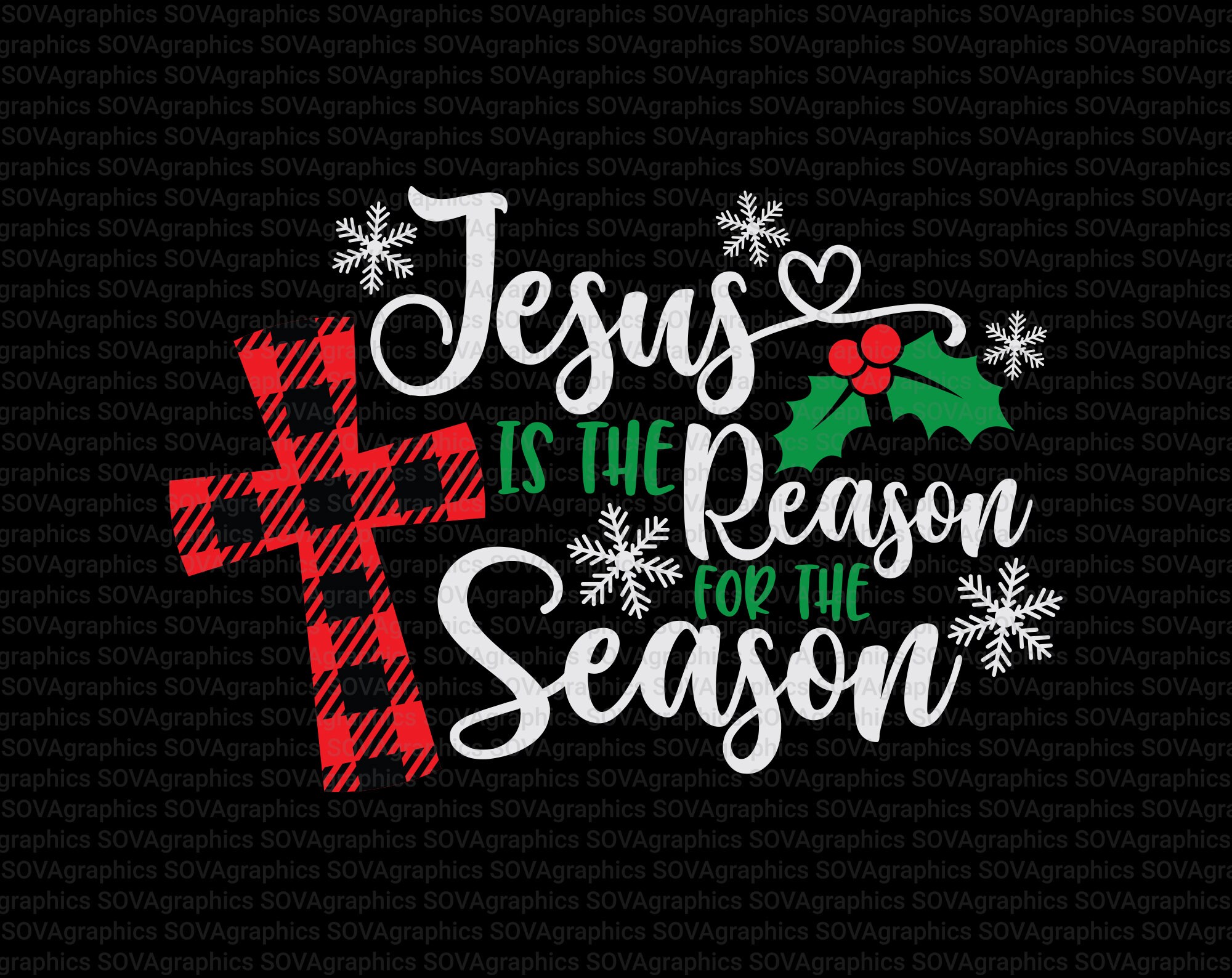 Jesus Is The Reason SVG seasonreason-kids-nurie