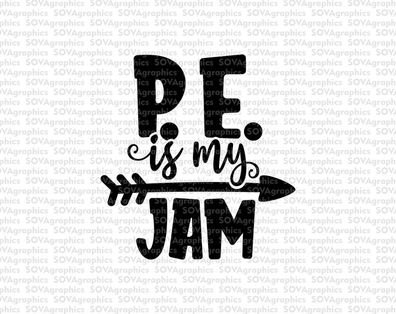 Download Physical Education is My Jam svg P.E. is My Jam svg ...