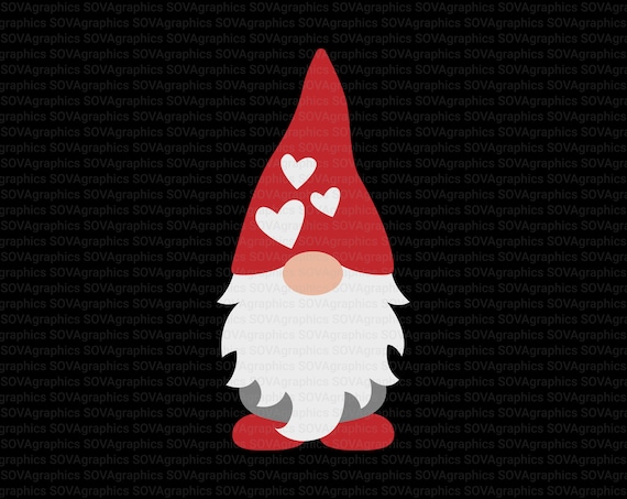 Download Valentine Gnome Svg Valentines Day Svg Gnome Boy Svg Heart Etsy