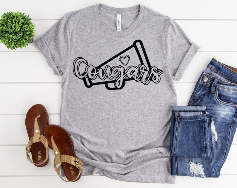 Download Cut File Cricut Download Cougars Team Svg Megaphone Svg Png Cougars Svg Dxf Cheerleading Svg Cougars Cheer Svg Silhouette Print Kits How To Collage Advancedrealty Com