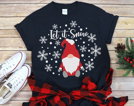 Download Let it Snow svg Christmas svg Gnome svg Winter Gnome svg ...